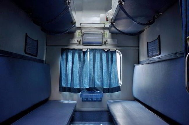 viajar en tren en india