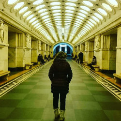 La belleza del metro de Moscú