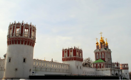 Moscú desde el río & Convento de Novodevichy