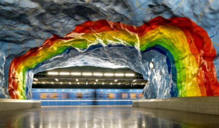 Las Estaciones más bonitas del Metro de Estocolmo