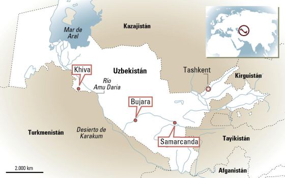 Recorrer la Ruta de la Seda en Uzbekistán