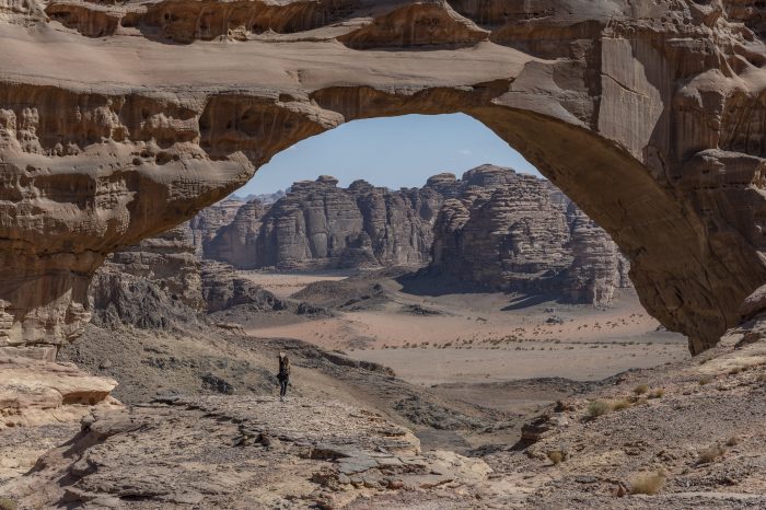 Wadi Dissah y Jibal Hisma, desierto de Tabouk