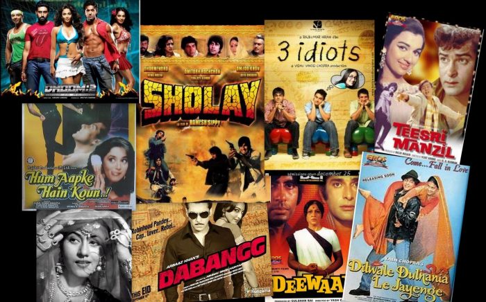 Música y cine Bollywood en India