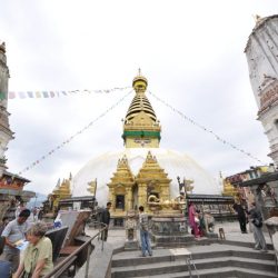 Estupa budista Swayanbunath en Katmandú