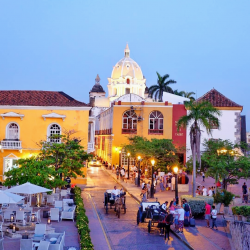 La ciudad vieja de Cartagena de Indias