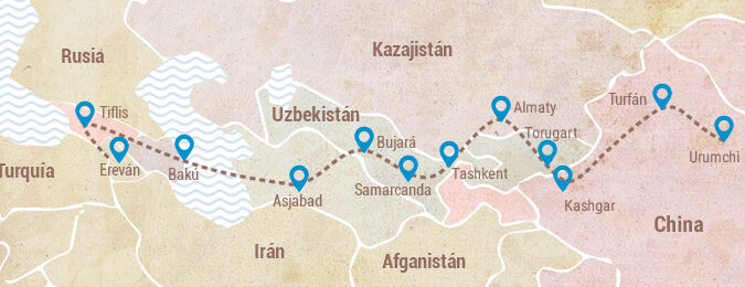 Turkmenistán en la Ruta de la Seda